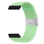 Punottu Kellon ranneke Garmin Vivomove Luxe - pistachio