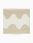 Lokki Mini Towel Home Textiles Bathroom Textiles Towels & Bath Towels Face Towels Beige Marimekko Home