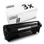 3x Cartridge for Canon I-Sensys MF-4340-d MF-4330-d Fax L-95-IN Faxphone L-190