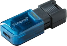 Kingston Datatraveler 80 M Clé Usb Type -C 3.2 Gen 1- 200Mb/S 128Gb - Dt80M/128Gb