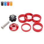 Bike Headset Front Fork Top Cap And Star Nut With Aluminum Screw Set For Fixed C