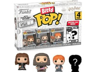 Figurka Funko Pop Funko Pop! Harry Potter 4 Pack 2.5Cm Hermione Ron Hagrid