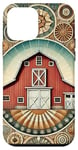 iPhone 12 mini Farm House Barn Farming homestead Flowers Design Case