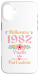 Coque pour iPhone 16 Plus 43 ans femme 1982 idée cadeau anniversaire Humour drôle