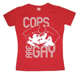 Cops Are Gay Girly T-shirt