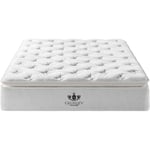 George v supreme H30 - Matelas velours ressorts ensachés 160x200 cm épaisseur 30 cm