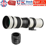 Camera MF Super Telephoto Zoom Lens F/8.3-16 420-800mm for Canon EOS RF-Mount UK