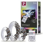 Paulmann tv Strips 65 Zoll 78881 Ruban led (Base) avec connecteur usb 5 v 2.4 m rvb 1 set