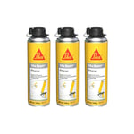 Lot de 3 nettoyants pour mousses polyuréthanes expansives - SIKA Boom Cleaner - 500ml