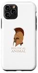 Coque pour iPhone 11 Pro Philosophie grecque antique - Animal politique - Aristote