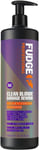 Fudge Professional Clean Blonde Damage Rewind Shampoo, Bulk Size, Intense Purpl