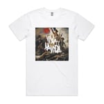 Coldplay Viva La Vida Or Death And All His Friends Album Cover T-shirt Vit M