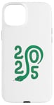 Coque pour iPhone 15 Plus Bonne année chinoise - Symbole serpent vert Nouvel An 2025