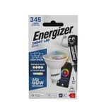 Energizer LED smartpære GU10 4,8W 345 Lumen (RGB) Wifi