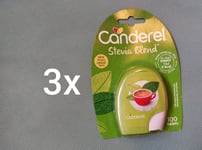 3x 100 tablets CANDEREL STEVIA BLEND SWEETENER tablets Steviol & Sucralose cheap