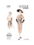 Vogue Misses' Vintage Four Piece Skirt Sewing Pattern, V1964