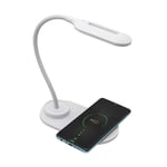 LED-lampa med trådlös laddare för smartphones Denver Electronics LQI-55