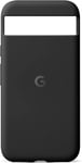 Google Pixel 8a Case – Durable, stain-resistant silicone –Obsidian