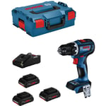 Perceuse-Visseuse BOSCH GSR 18V-90 C (3 x 4,0 Ah ProCORE GAL18V-40 L-Boxx 136)