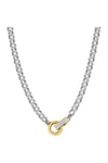 Guess Silver Embrace Necklace UBN78062