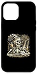 iPhone 13 Pro Max Happy New Year 2025 Skeleton Celebration Case