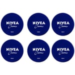 Nivea Moisturizing Cream Tin 150ML x 6