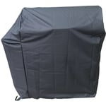 Habitat Et Jardin - Housse de protection pour barbecue - 105 x 68 x 95 cm - Noir