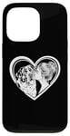 iPhone 13 Pro Saint Bernard Mom Dog Art Valentine's Day Heart Case