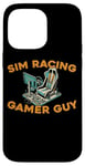 Coque pour iPhone 14 Pro Max Simulation De Course Racer Gamer - Sim Racing