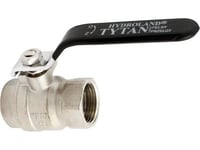 Titan Kulventil För Vatten 1" Tytan Handtag W/W // Zkw-25-Ww-R-H-Tytan