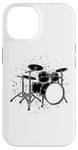 Coque pour iPhone 14 Batterie Musique Band Trap Set