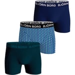 Björn Borg Core 3-Pak Boxershorts Barn - Multifarvet - str. 134 - 140