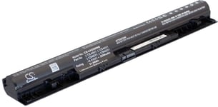 Yhteensopivuus  Lenovo IdeaPad Z50-75, 14.4V, 2200 mAh