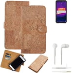 FOR Ulefone Armor 9 SMARTPHONE CASE COVER WALLETCASE CORK