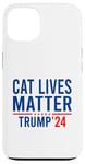 iPhone 13 Cat Lives Matter Trump 2024 US Election Political Cats Case