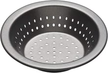 MasterClass KCMCCB73 Crusty Bake 10 cm Perforated Pie Dish with PFOA Non Stick,