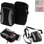 For Motorola Moto G85 5G belt bag carrying case Outdoor Holster