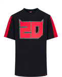 T-Shirt Fabio Quartararo 20 El Diablo Officiel Motogp