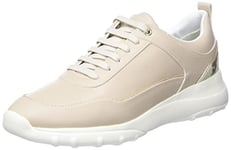 Geox Femme D Alleniee Basket, Beige, 37 EU