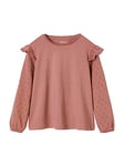 VERTBAUDET Tee-Shirt volanté Basics Fille Rose 4A