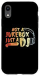 Coque pour iPhone XR Pas un juke-box, juste un DJ