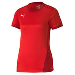 PUMA Femme Teamgoal 23 Jersey W T shirt, Puma Red-chili Pepper, XS EU