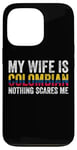 iPhone 13 Pro Proud Husband of Colombian Wife Humor and Pride Vintage Case