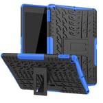 iPad 10.2 2019/2020/2021 Skal Rugged Kickstand Armor Blå Blue Blå