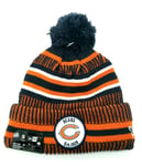 New Era CHICAGO BEARS ADULT NFL American Football BOBBLE Pompom BEANIE Stock1