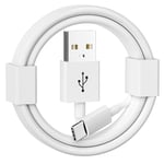 2M IPhone 15 Carplay Cable, USB A to USB C Charging Cable for iPhone 16/ 16 Pro Max/ 16 Plus, iPhone 15/15 Pro Max/15 Plus, AirPods (2nd Gen), AirPods 4, Pro 12.9/11/Air Type-C Car Charger power Cord