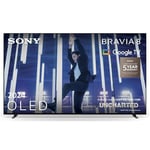 Sony BRAVIA 8 OLED, K65XR80, 65 Inch 4K HDR Google Smart TV (2024) | Gaming Features for PlayStation 5 and IMAX Enhanced, Dolby Vision Atmos, Chromecast, Apple AirPlay, 120Hz, 5 Year Warranty