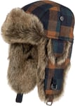 MJM Trapper Rex 32 Faux Fur Rust XL Rust Check