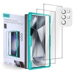 ESR Screen Shield Tempered Glass Protector Set for Samsung Galaxy S24 Ultra