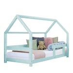 Benlemi Lit cabane Enfant TERY 90 x 160 Bleu Clair